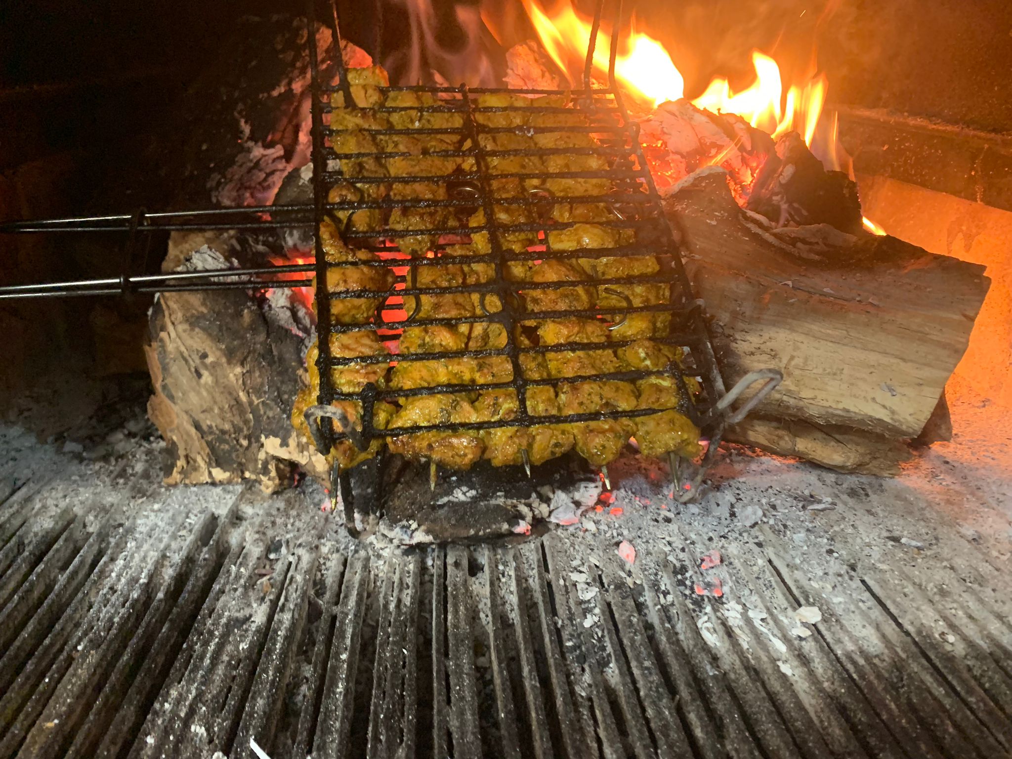 Lebrillo Brasas parrilla al fuego